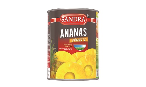 Sandra_ananas - plastry_puszka 580ml_4.99zł