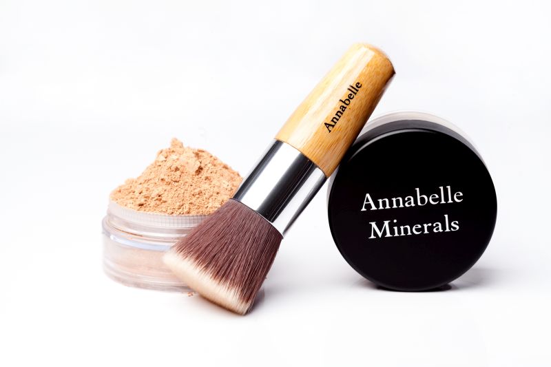 Annabelle Minerals_PRIMER_Baza pod podklad mineralny z pedzlem flat top
