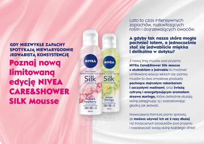 NIVEA Care&Shower Silk mousse_infografika_1