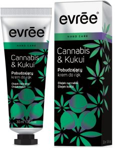 EVREE_krem do rak Cannabis & Kukui_set