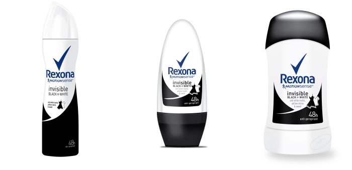 Rexona Women Invisible Black+White Aerosol 150ml - 12,29zł-horz