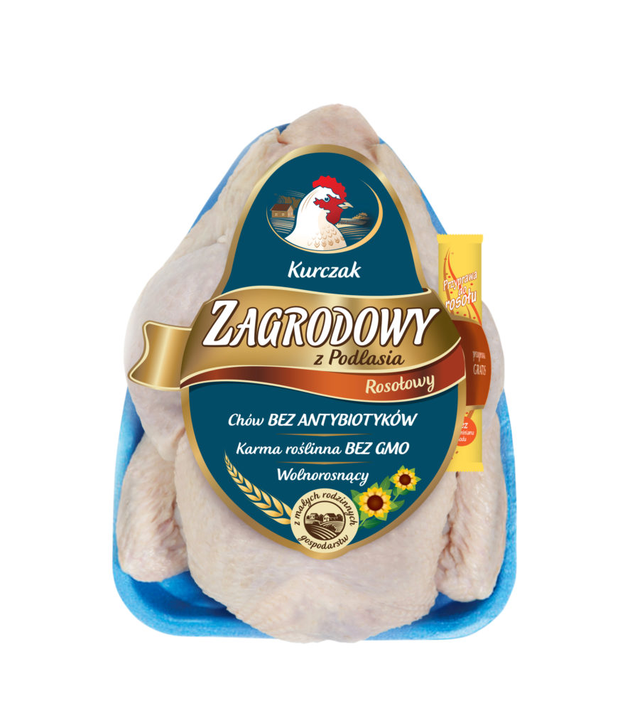 Kurczak Rosołowy packshot - nowa etykieta